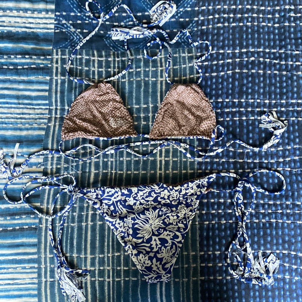 Acacia Blue Batik Bikini - Picture 2 of 3
